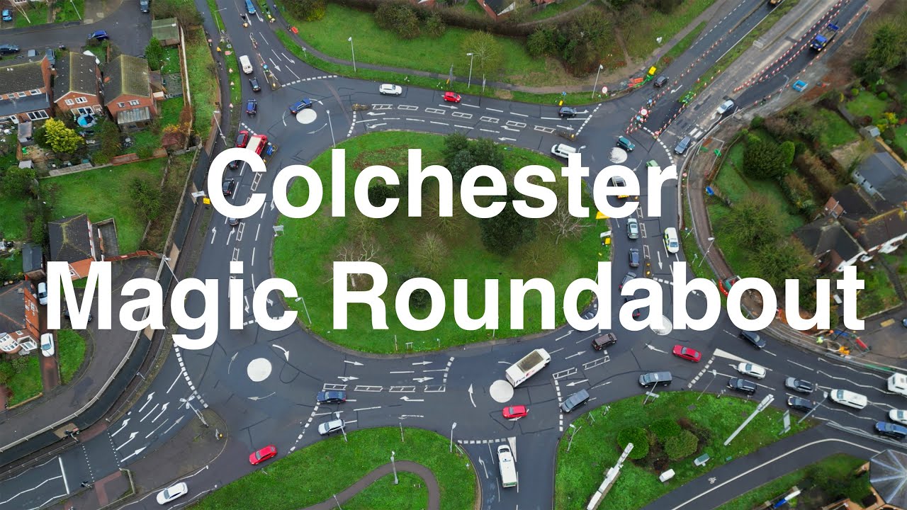 Colchester Magic Roundabout 15 Minutes of Traffic