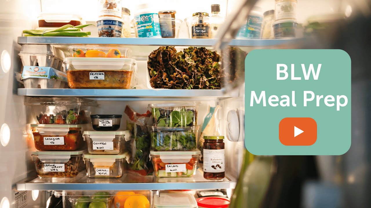 What to feed baby // BLW Meal Prep Edition