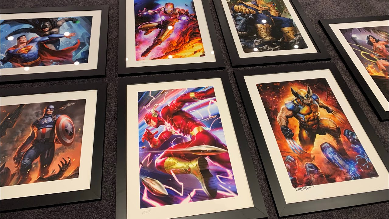 Framed Sideshow premium art prints