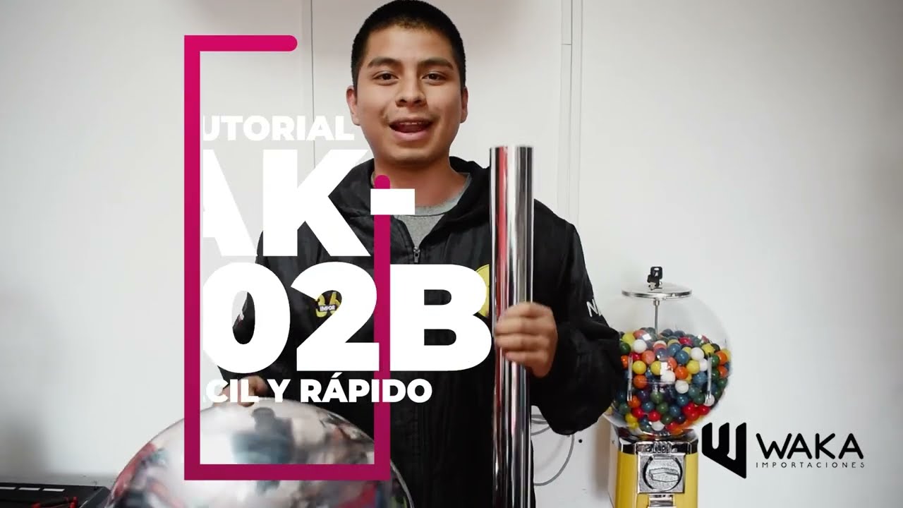 Tutorial de armado de máquina dispensadora AK202B | Mayo 2022