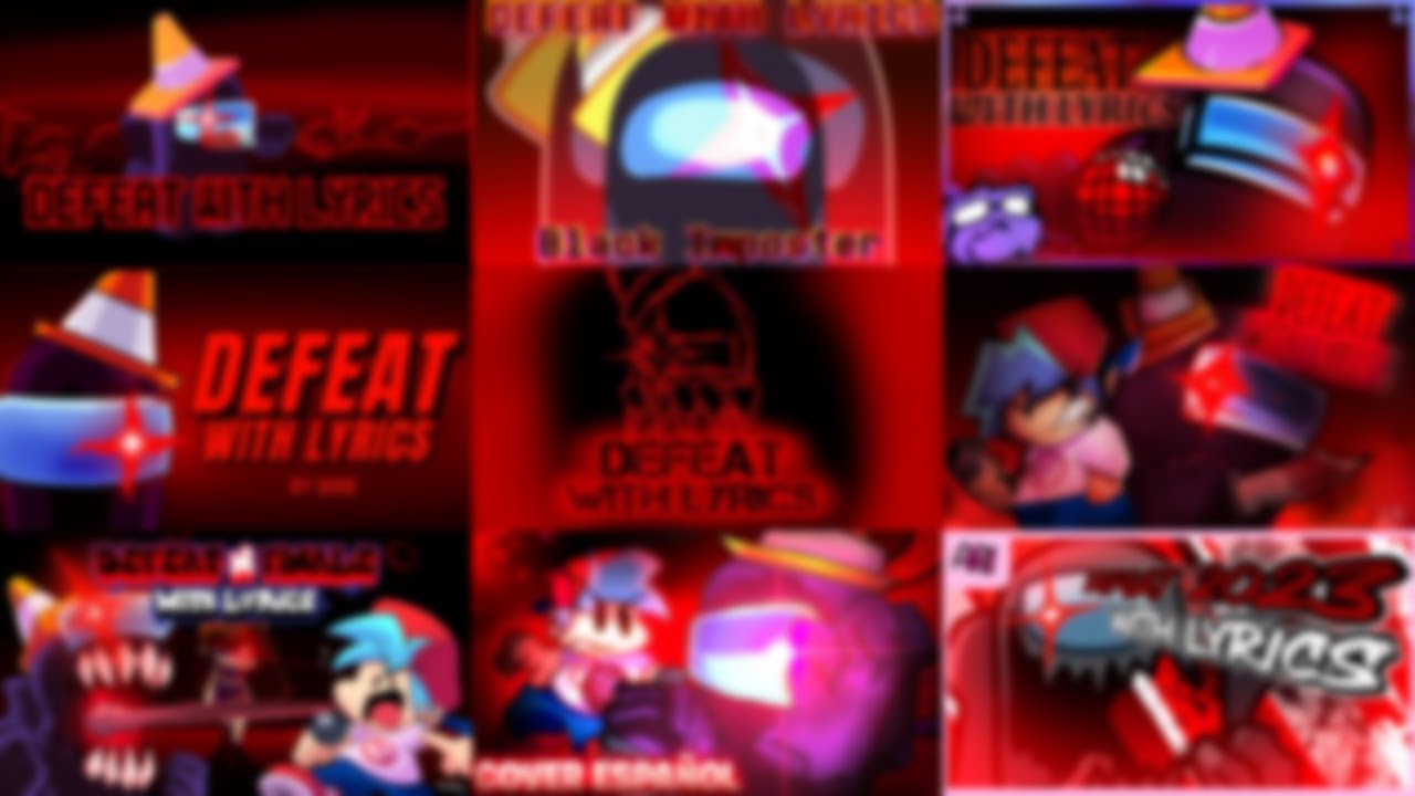 Defeat WITH LYRICS MASHUP | Vs Impostor V4