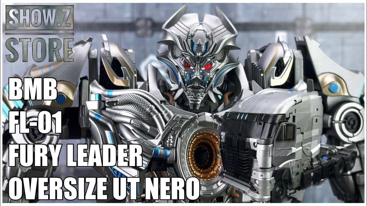 BMB FURY LEADER FL-01 BS-04 Oversize Unique Toys Nero  Masterpiece Transformers AOE Galvatron Review