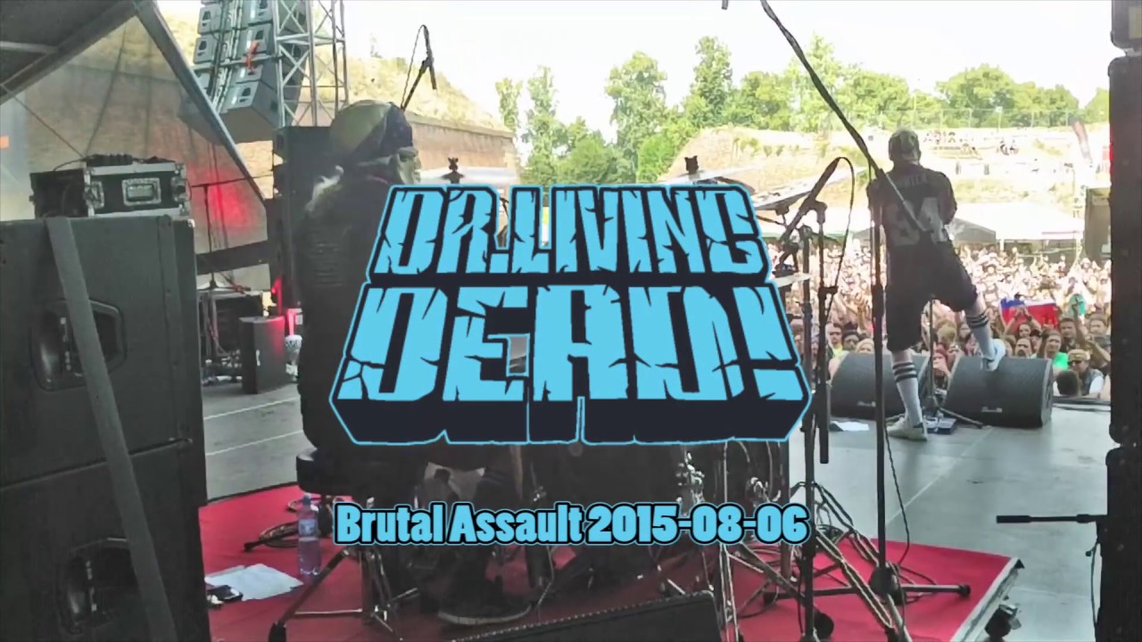 Dr. Living Dead - Dr. Living Dead at Brutal Assault 2015 (drum cam)