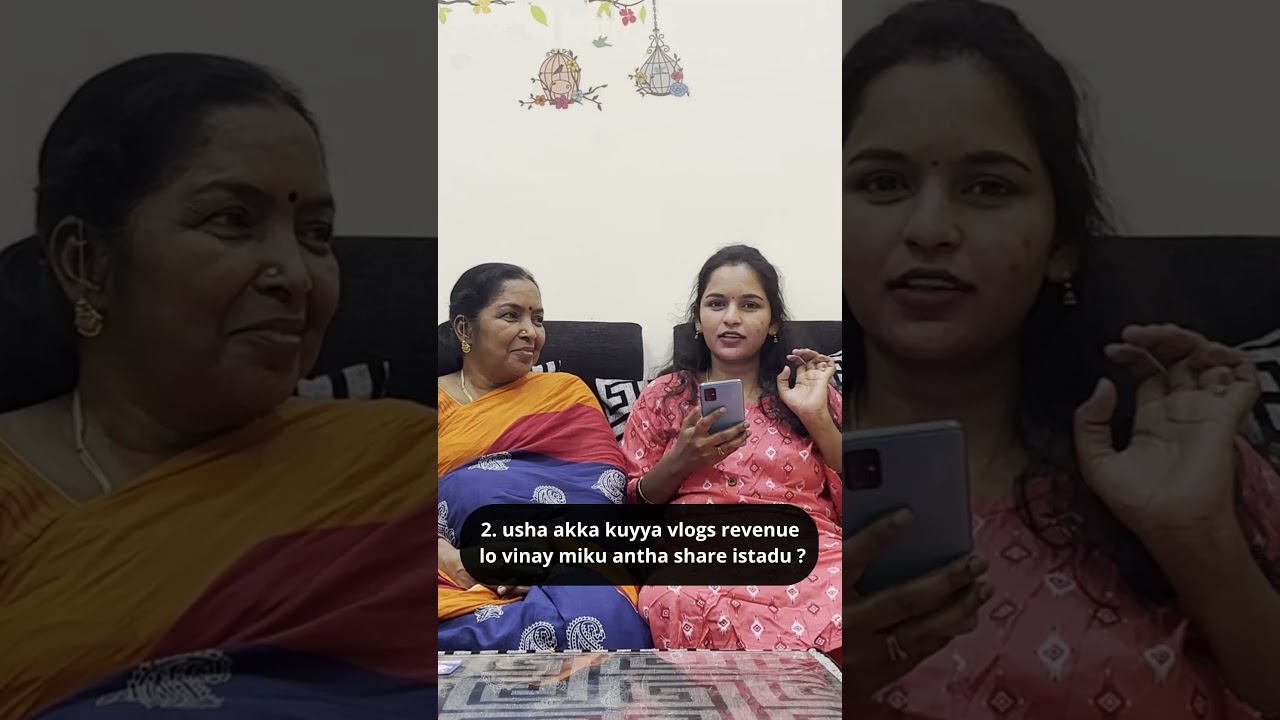 Q & A with usha & Mom