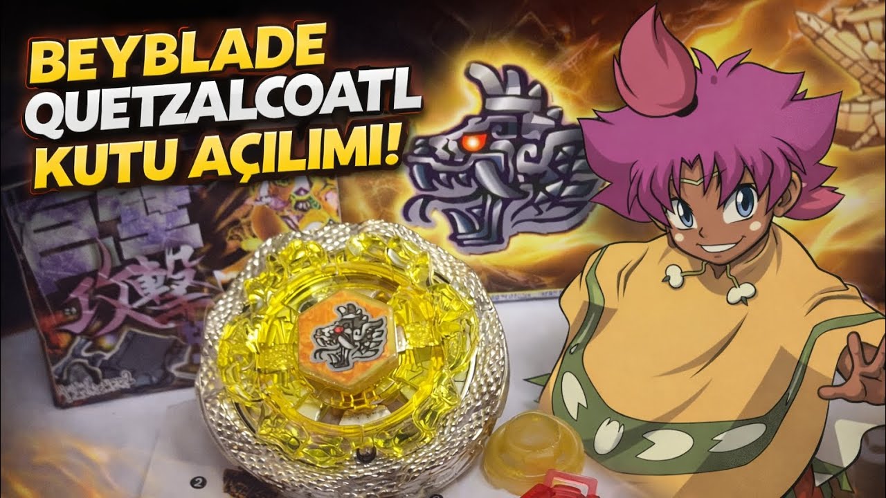 !!Tüylü Yılanın Gücü!! | Beyblade Rapidity Death Quetzalcoatl Kutu Açılımı Ve İnceleme