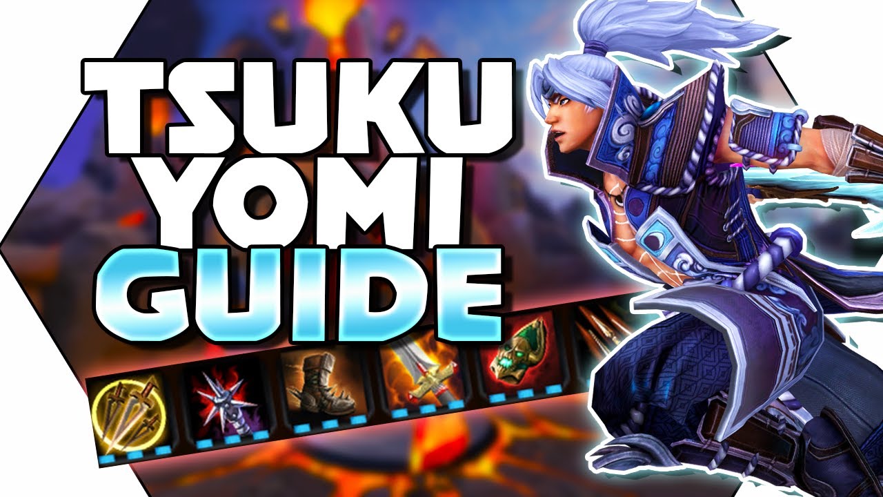 SMITE: How To Play Tsukuyomi! Tsukuyomi Guide, Builds & Leveling