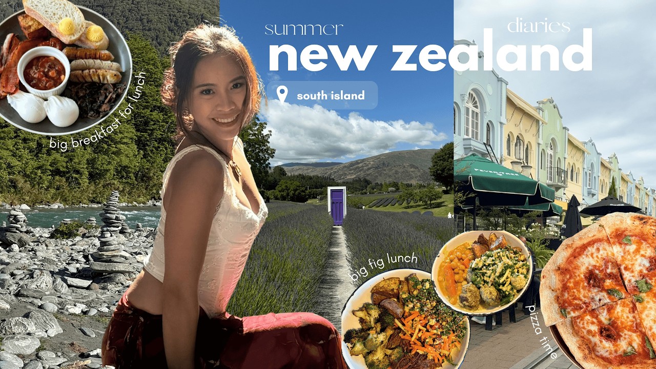 new zealand trip (south island) ep01 | christchurch | lake tekapo | wanaka