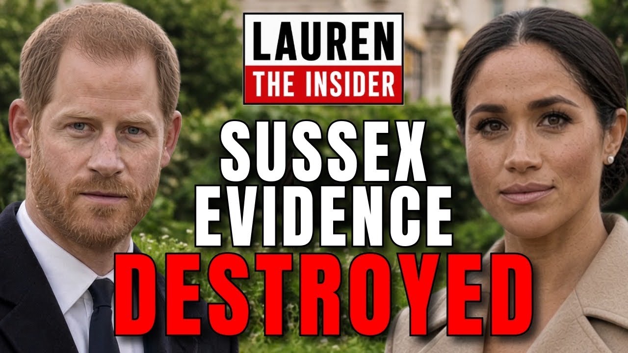 ROYAL SHOCKER: Harry & Meghan Files Deleted + Buried 