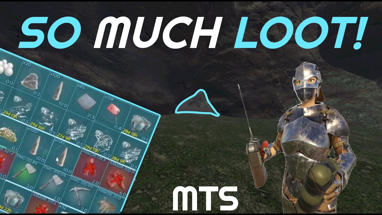 BROKEN CENTER RATHOLE Raid On MTS For INSANE LOOT! -ARK: Survival Evolved
