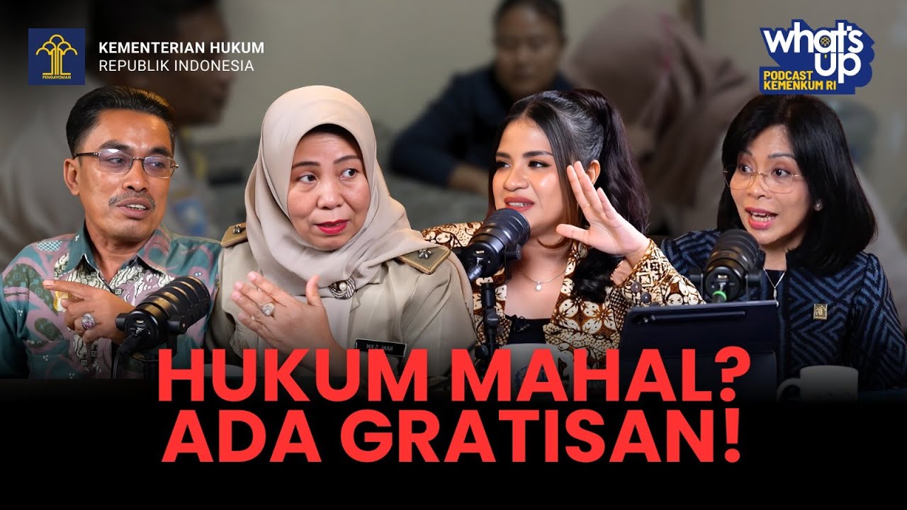 Gratis Tis Tis! POSBANKUM Desa/Kelurahan Buat Semua