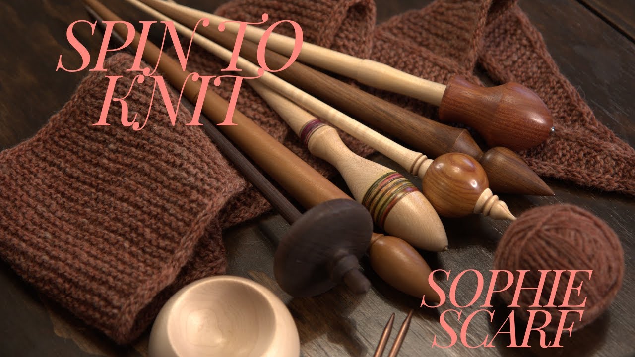 Spin to Knit: Sophie Scarf