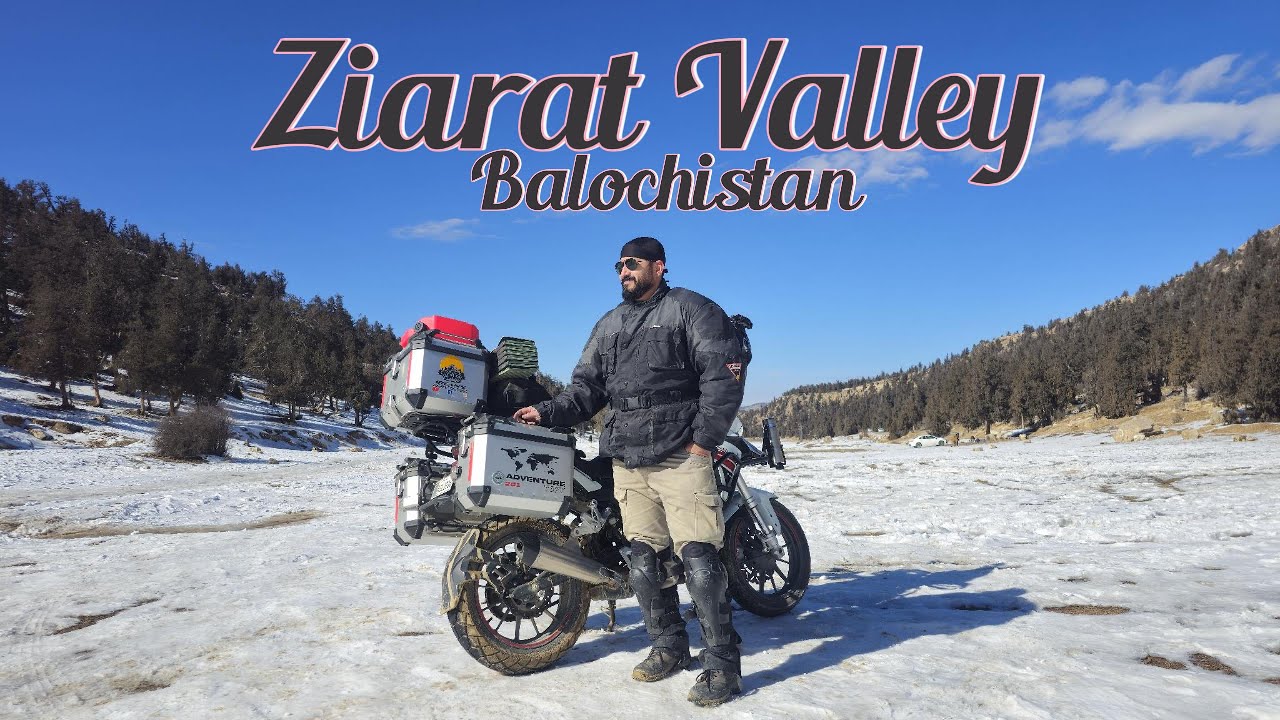 Ziarat Valley Turns White ❄️ | 1st Snowfall 2026 | Balochistan