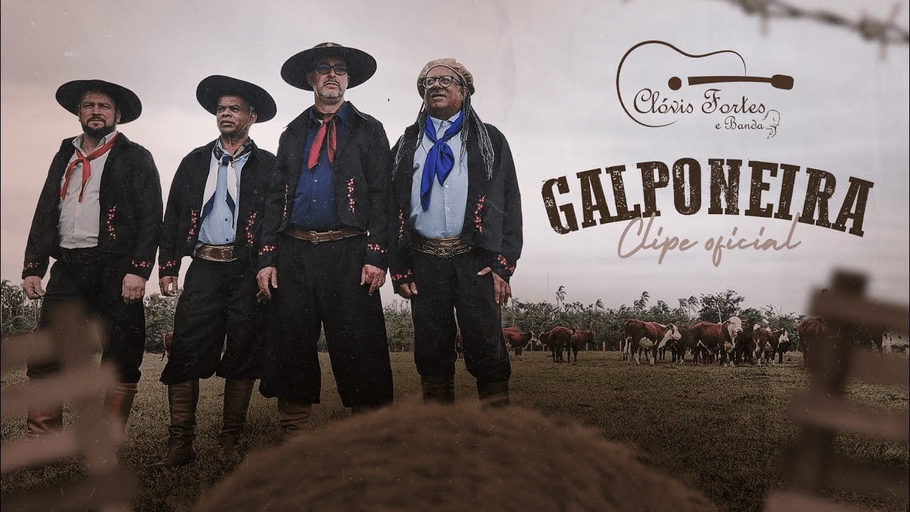 Cl&oacute;vis Fortes e Banda - Galponeira