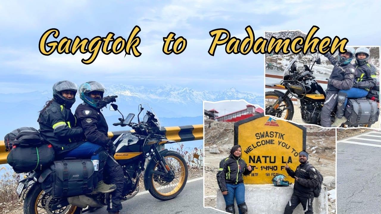 জুলুক যাওয়ার রাস্তাটা বেশ ভয়ানক | Gangtok to Padamchen by bike| Silk Route| Kolkata to Sikkim EP-3