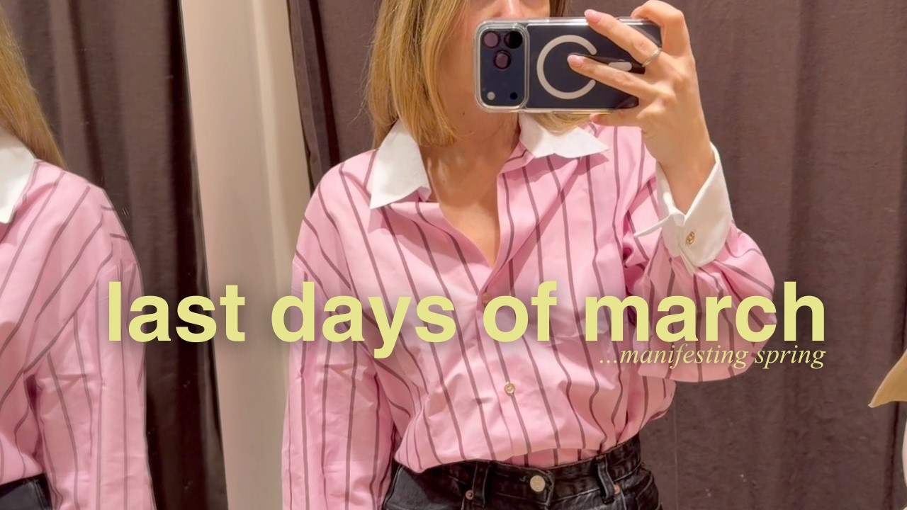 march diaries | kinda spring, kinda not.