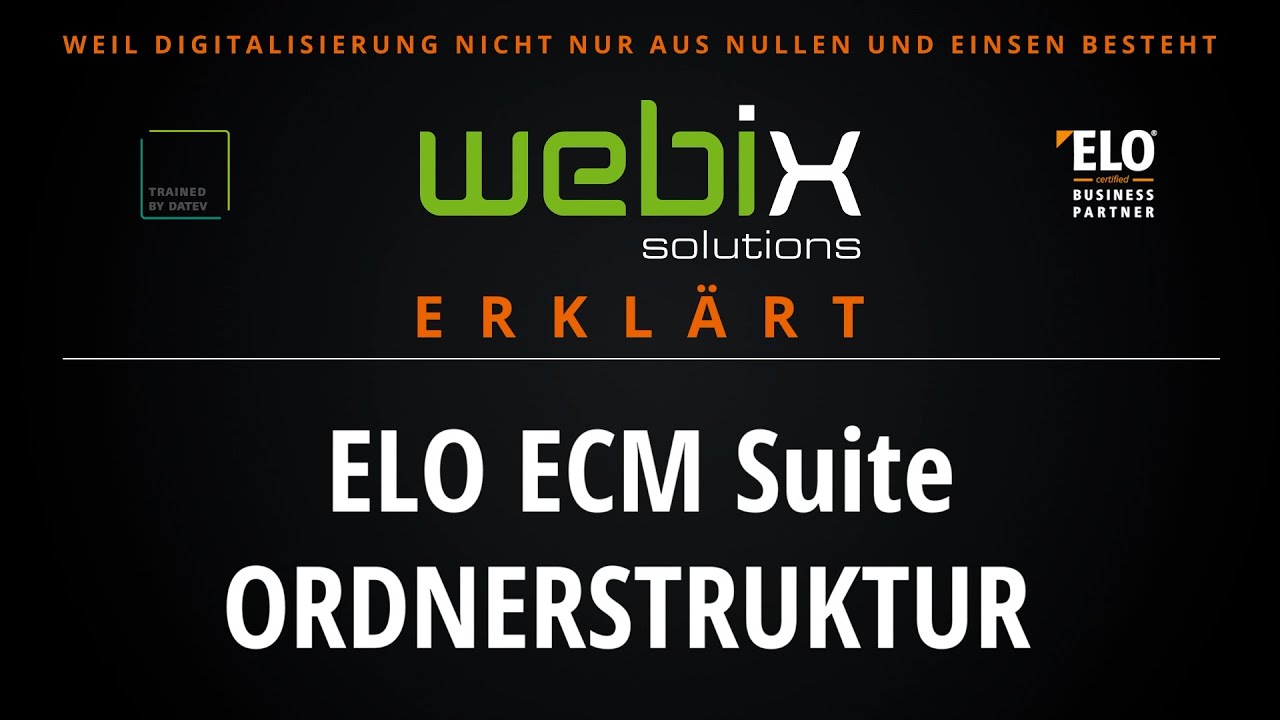 webix erklärt: ELO ECM Suite [Ordnerstruktur]
