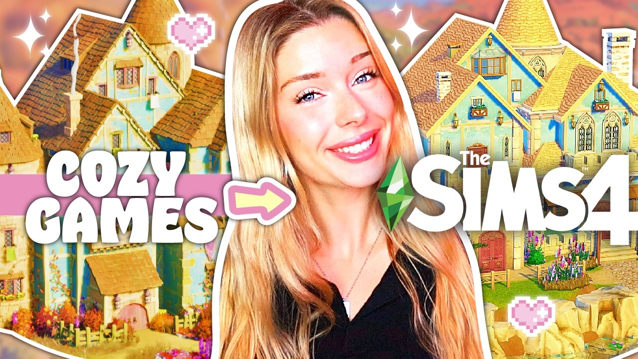 I Recreated The BEST Builds From Cozy Games in The Sims 4