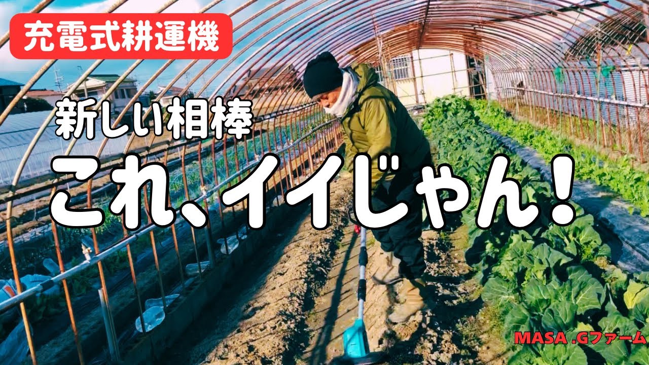 ＃231【これ、イイじゃん‼︎】MASA・Gファームに新しい相棒登場🥬