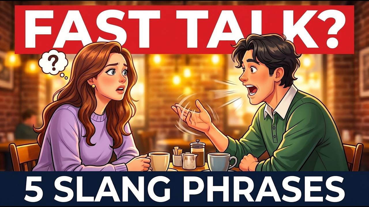 Lost When Native Speakers Talk Fast? | 5 Slang Phrases That Matter