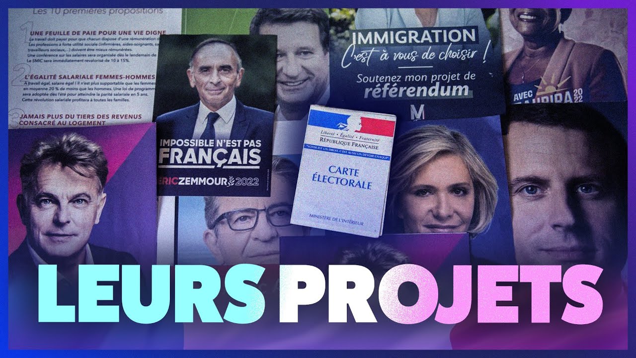 PRÉSIDENTIELLE : LEURS PROJETS