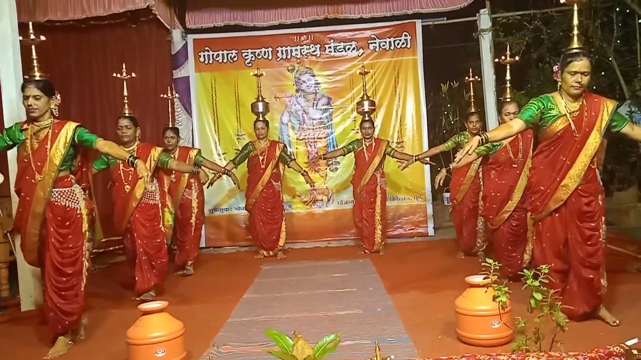 ऐरणीच्या देवा तुला... पारंपारिक समई नृत्य ।।  समर्थ समई नृत्य खुडी, देवगड