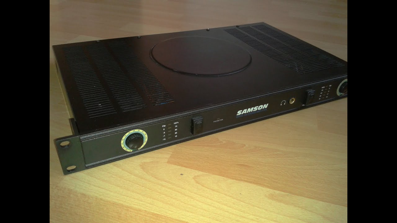 Samson Servo 120 repair (чиним усилитель Samson Servo). Look inside the amp and repair!