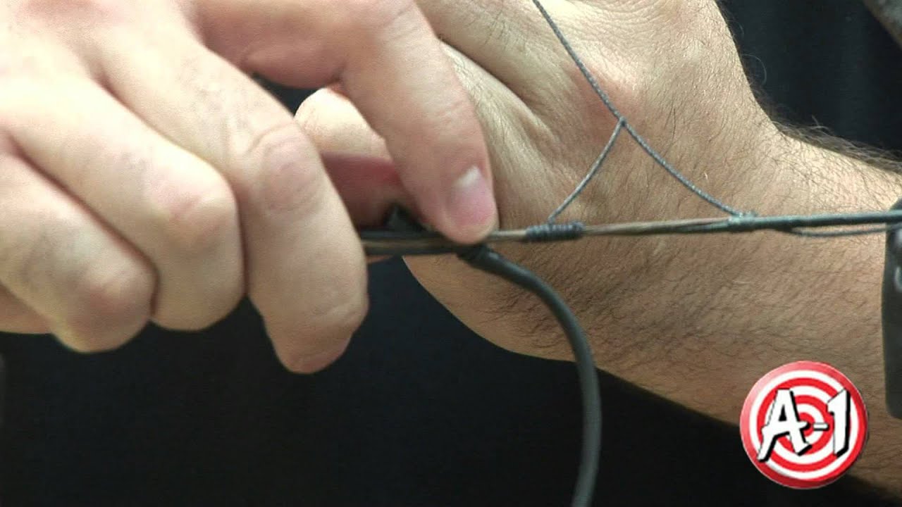 Archery Tips - Serving In A Peep Sight