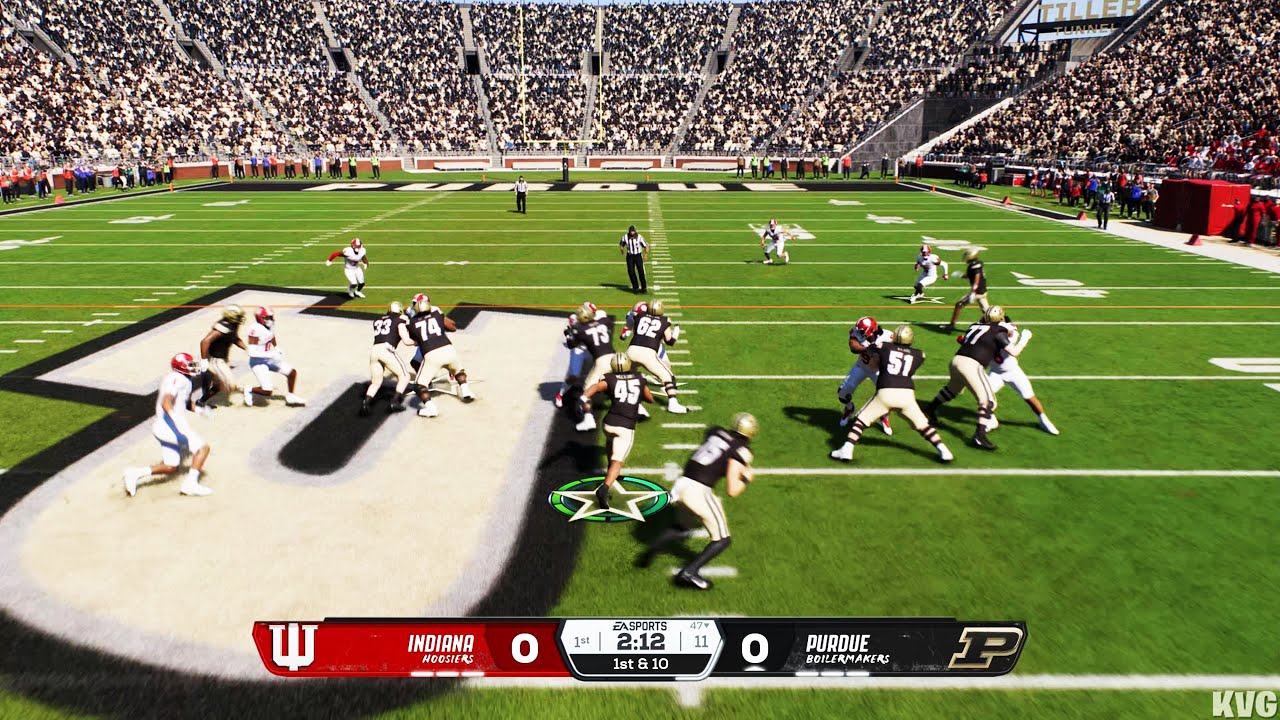 College Football 26 - Indiana Hoosiers vs Purdue Boilermakers - Gameplay (PS5 UHD) [4K60FPS]