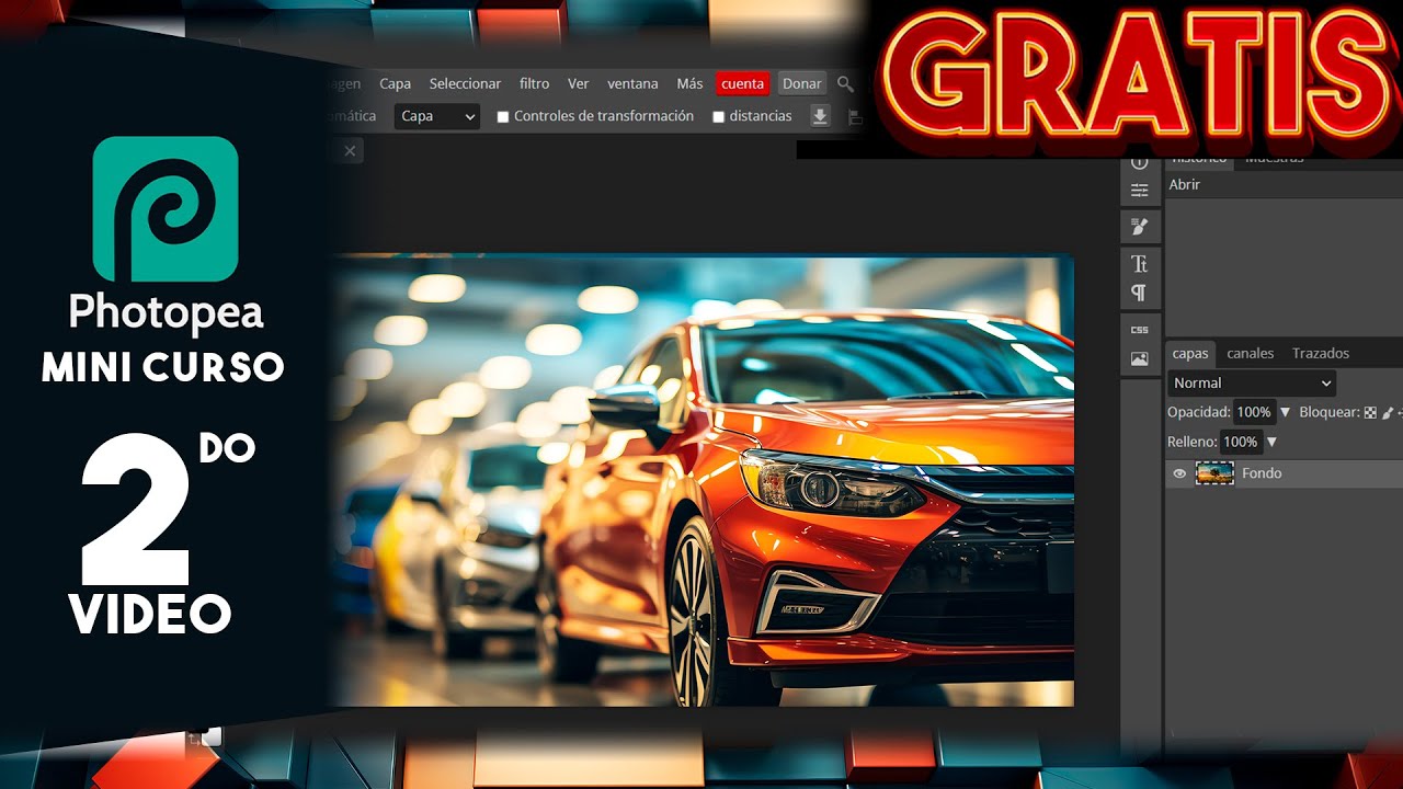 ✔ Mini Curso Photopea Video 02 🆓