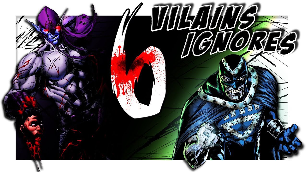 6 VILAINS IGNORÉS chez DC COMICS