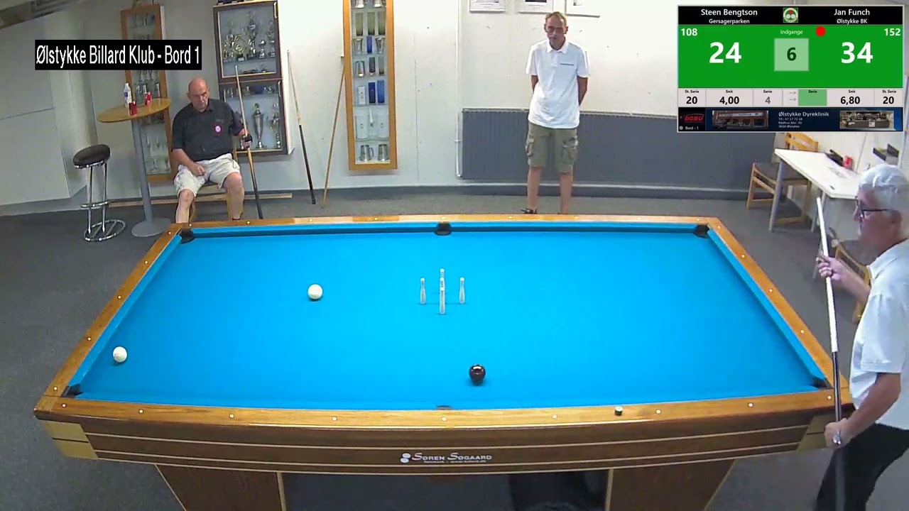 &Oslash;BK Cup 2023   Steen Bengtson vs Jan Funch