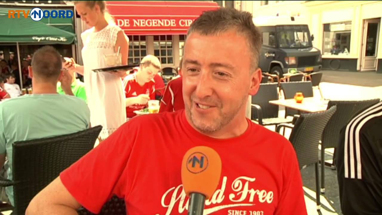 De sfeer in de stad voor de ongeregeldheden - RTV Noord