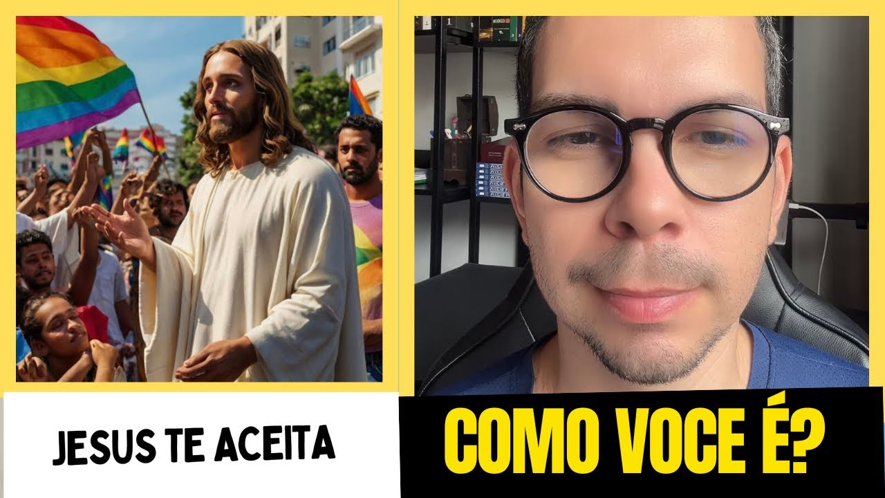 Deus me aceita como eu sou - G a y cristão não existe.