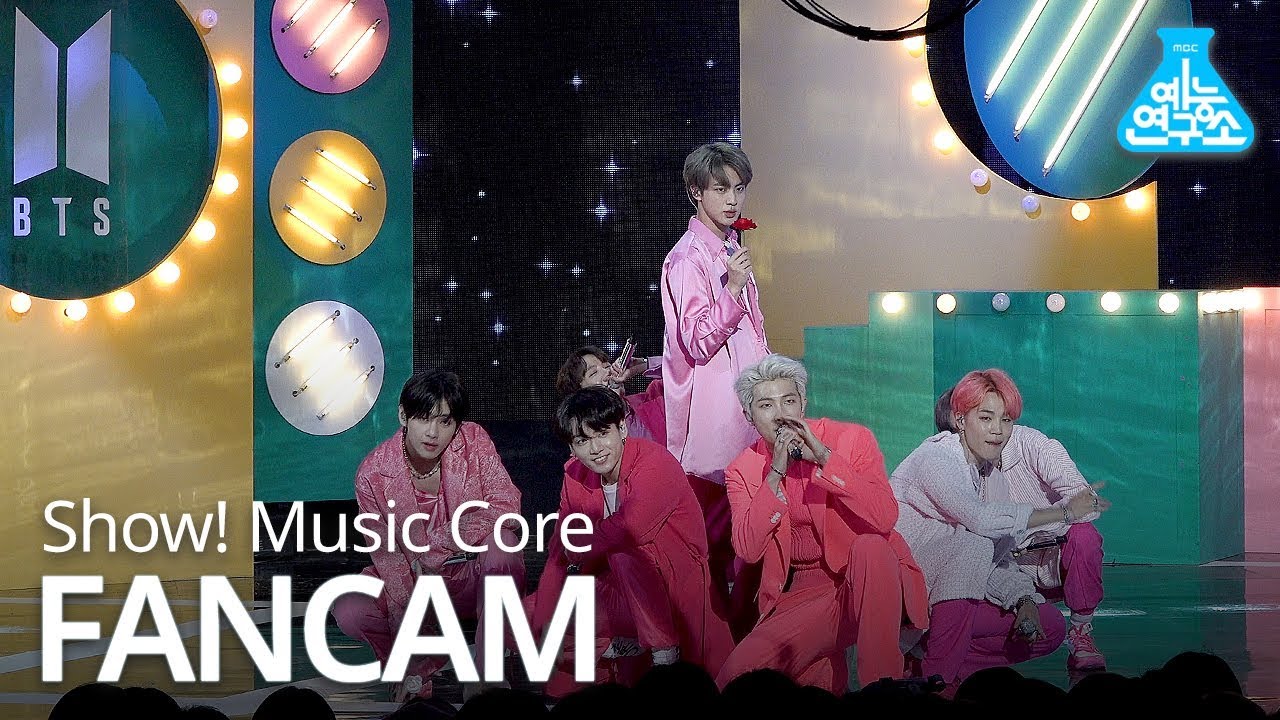 [예능연구소 직캠] BTS - Boy With Luv, 방탄소년단 - 작은 것들을 위한 시 @Show! Music Core 20190427