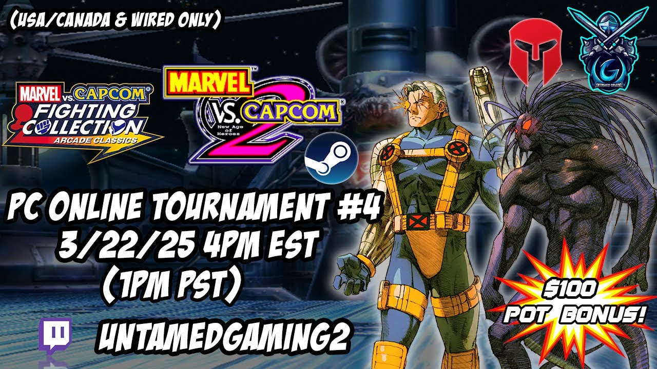 MVC2 PC Online Tournament #4 3/22/25 (MVC Fighting Collection)