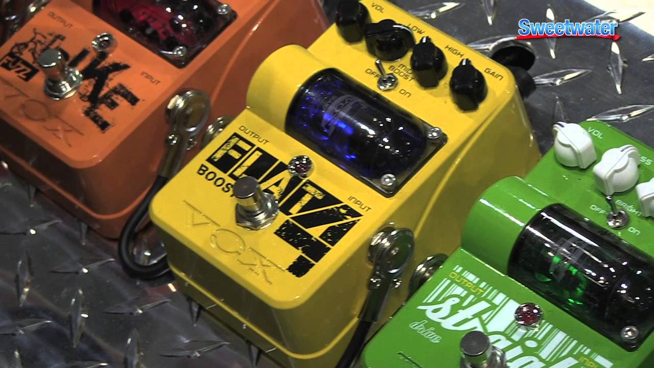 Vox Flat 4 Boost Pedal Demo - Sweetwater at Summer NAMM 2013