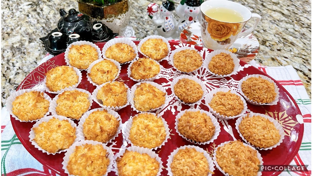 Bánh dừa nướng, cách làm món bánh dừa nướng thơm ngon dễ làm tại nhà @TinamaiUSA2