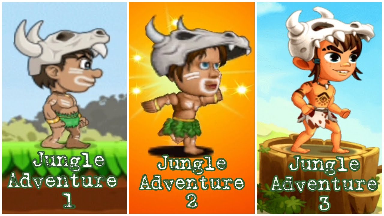 EVOLUTION of the JUNGLE ADVENTURES | Best Offline Game