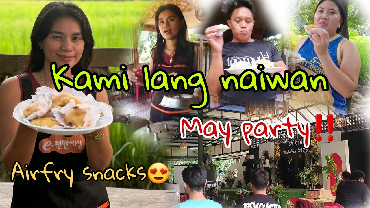 Lutong airfry na snacks @ReaFeelingera 