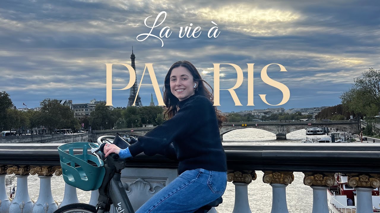 VLOG  💌 slow days in Paris : vélo, café & journaling