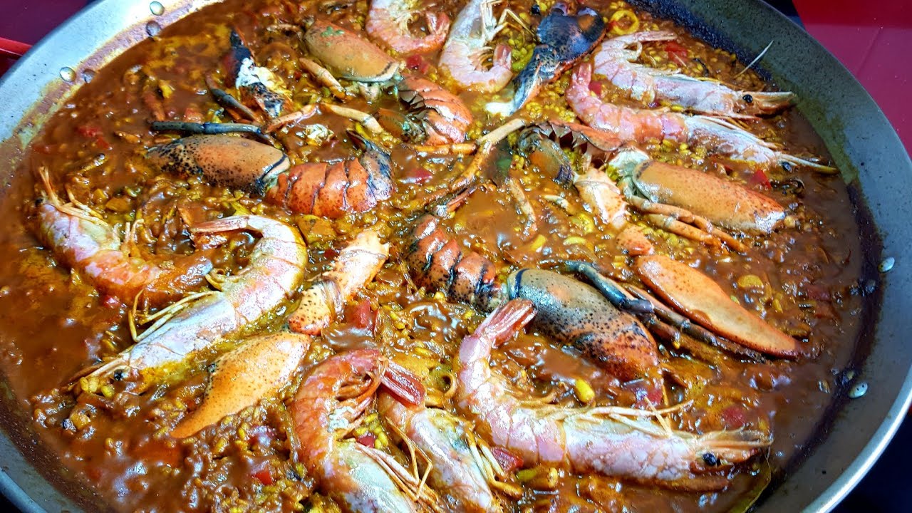 🦞 Arroz con Bogavante y gambones 🦞 | Receta fácil | Paso a paso | LOBSTER RICE