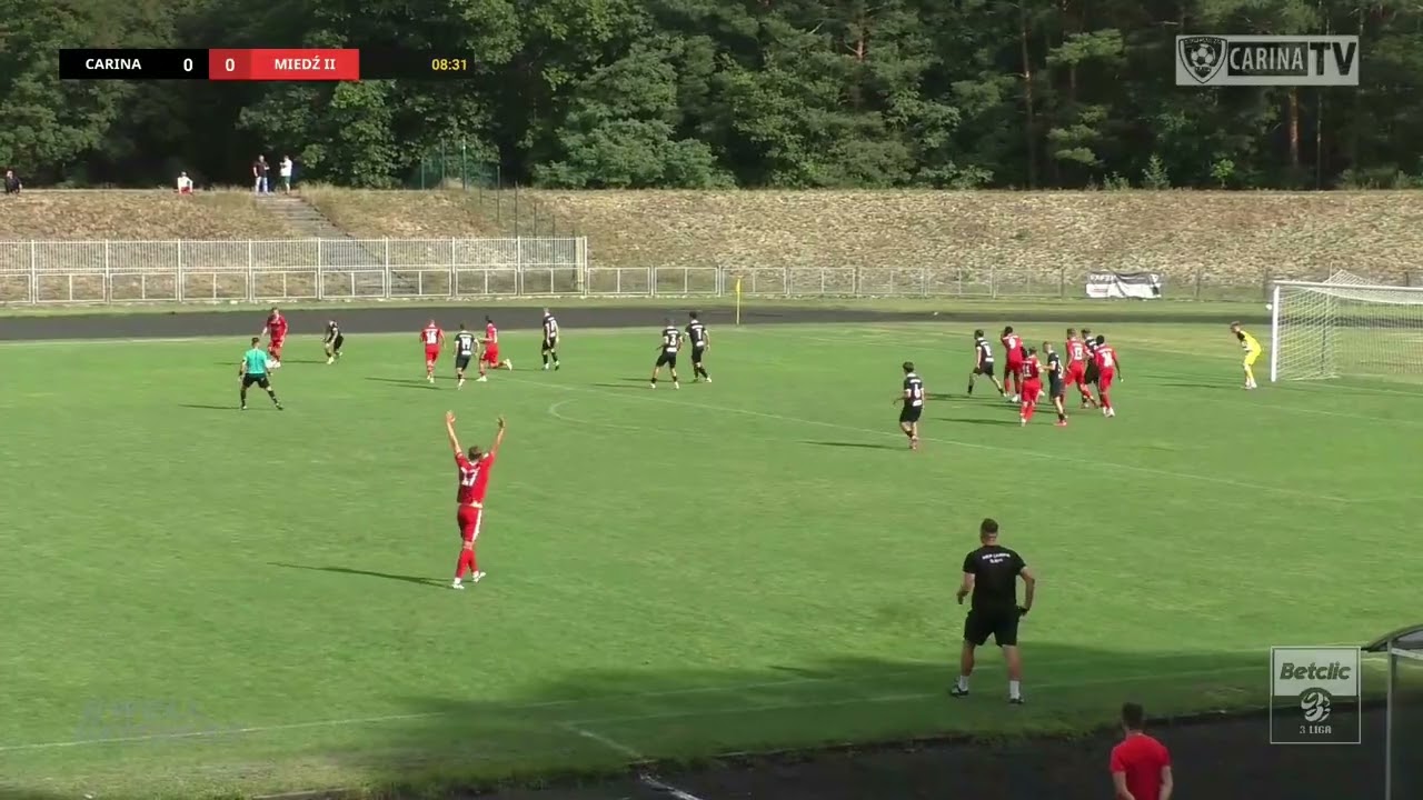 MKP Carina Gubin - MKS Miedź II Legnica (30.08.2025) - 6 kolejka 3 ligi gr. 3 sezonu 2025/2026