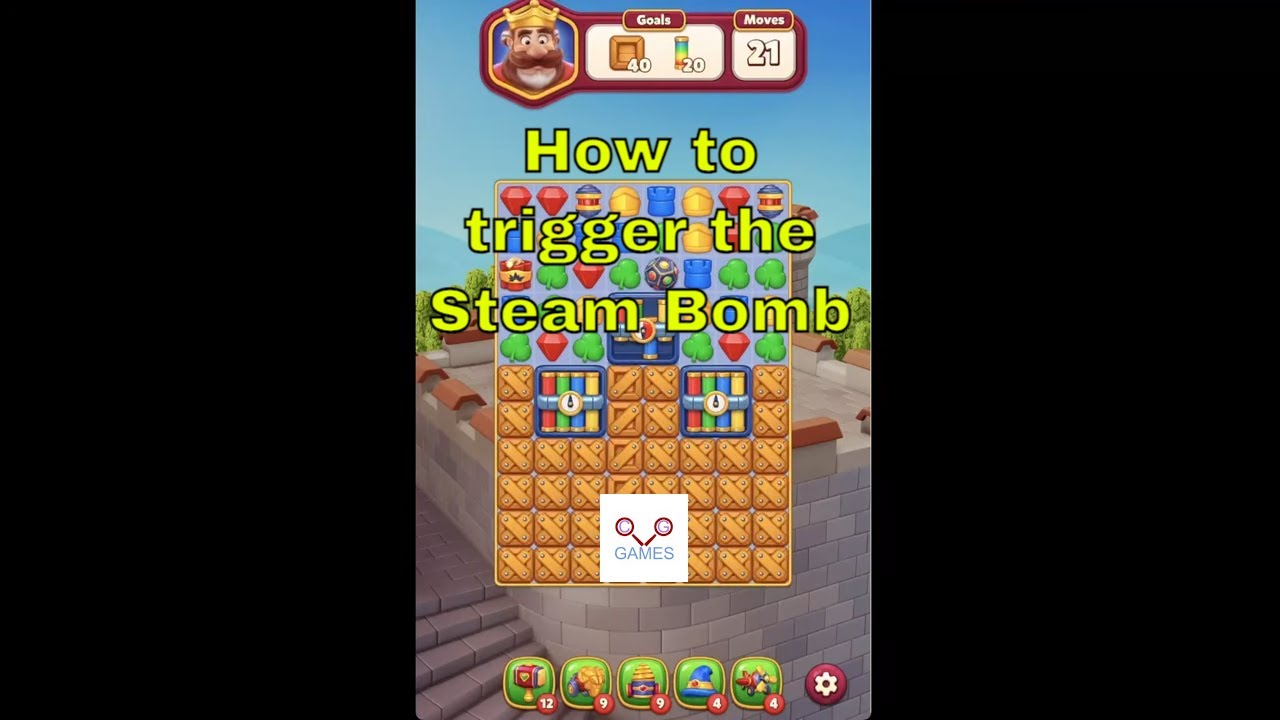 Royal Kingdom 👑 Level 101 ➖ How to trigger the STEAM BOMB ➖ FULL STORY ➖ CaroGamesNL