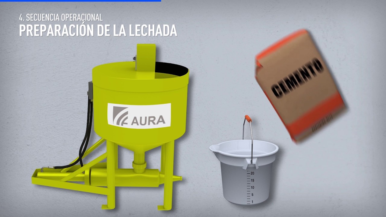 02 Instalación de pernos lechados - AURA