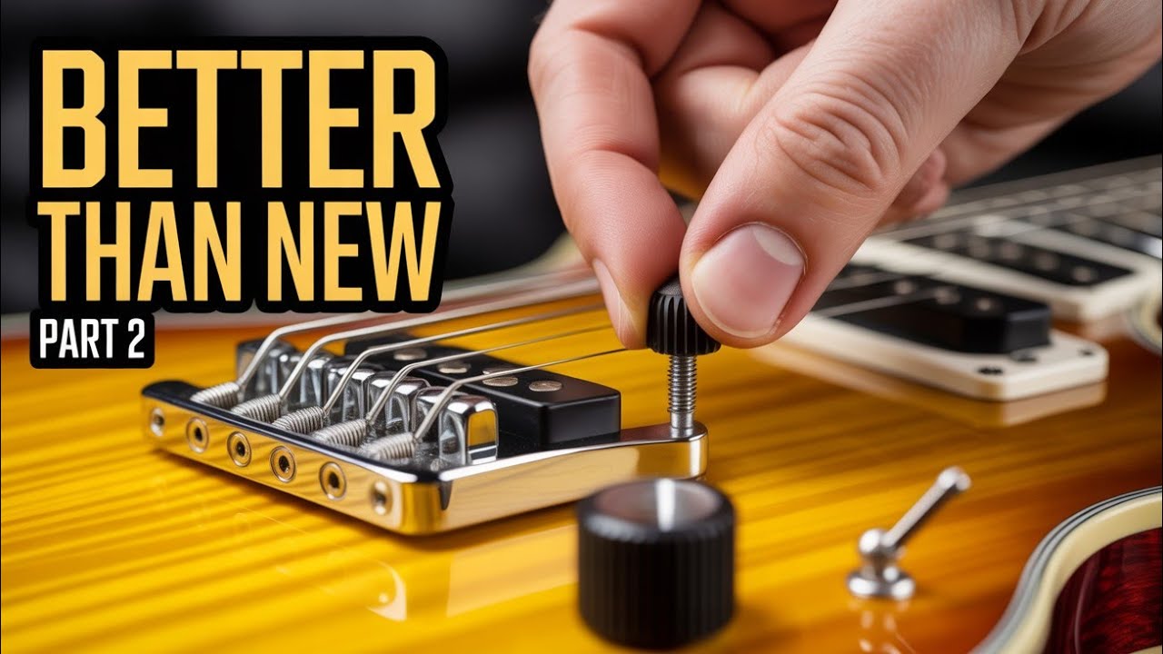 🎸🦾 - Восстановление Floyd Rose Special, часть 2. 💯👌