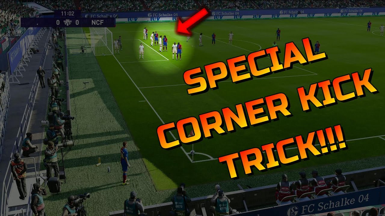 PES 2021 — Учебное пособие по угловым ударам (специальный трюк)