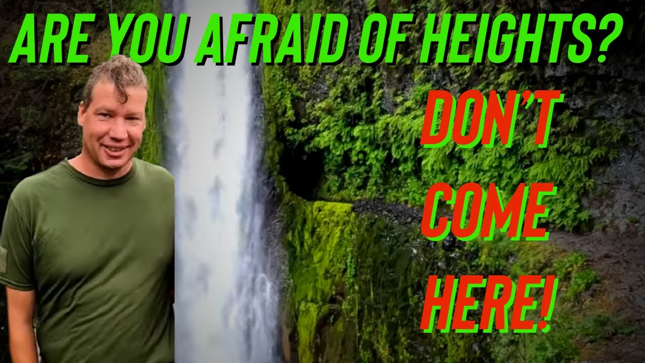 Dave CONFRONTS his fear of HEIGHTS!!! You GOTTA SEE this WATERFALL in OREGON!!!!!