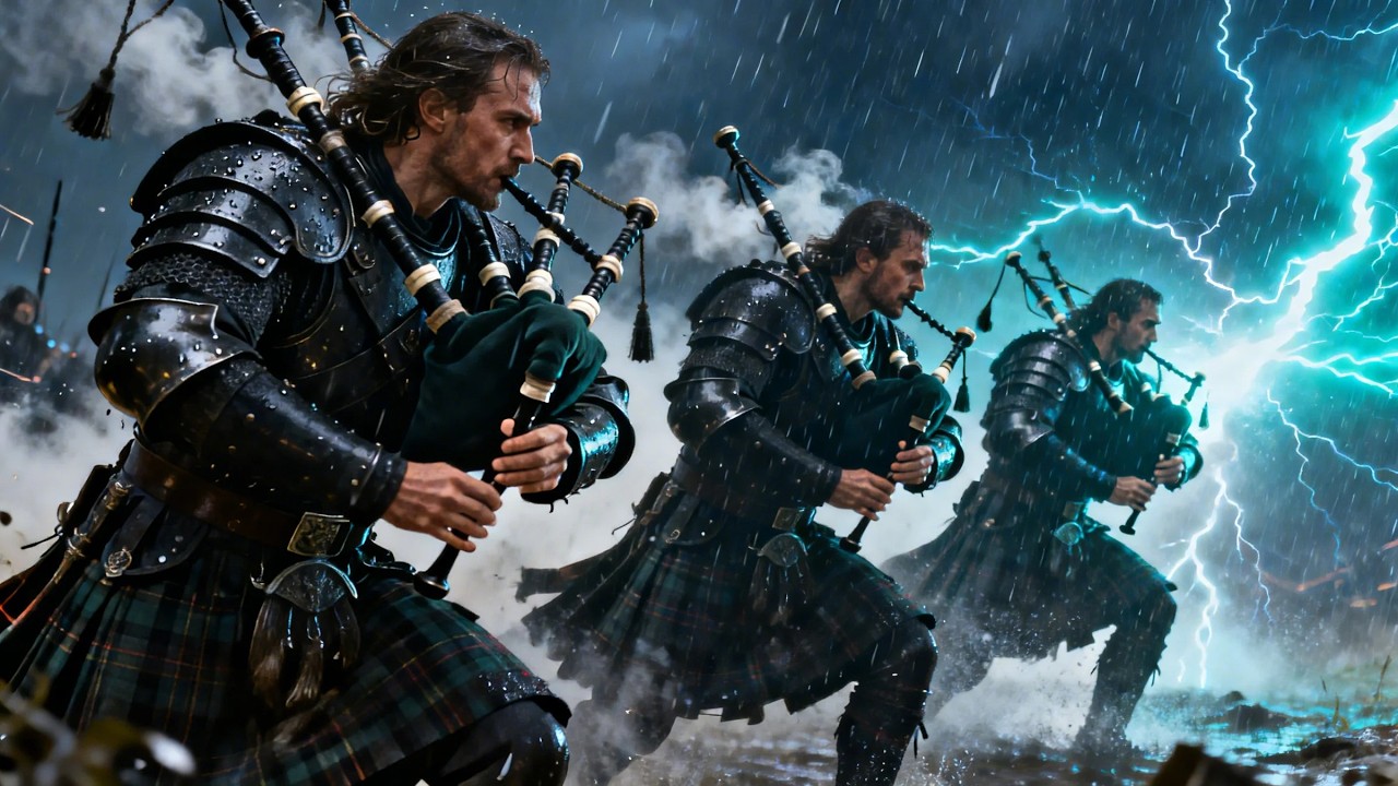 Рев черного неба — Боевые волынки на свободе