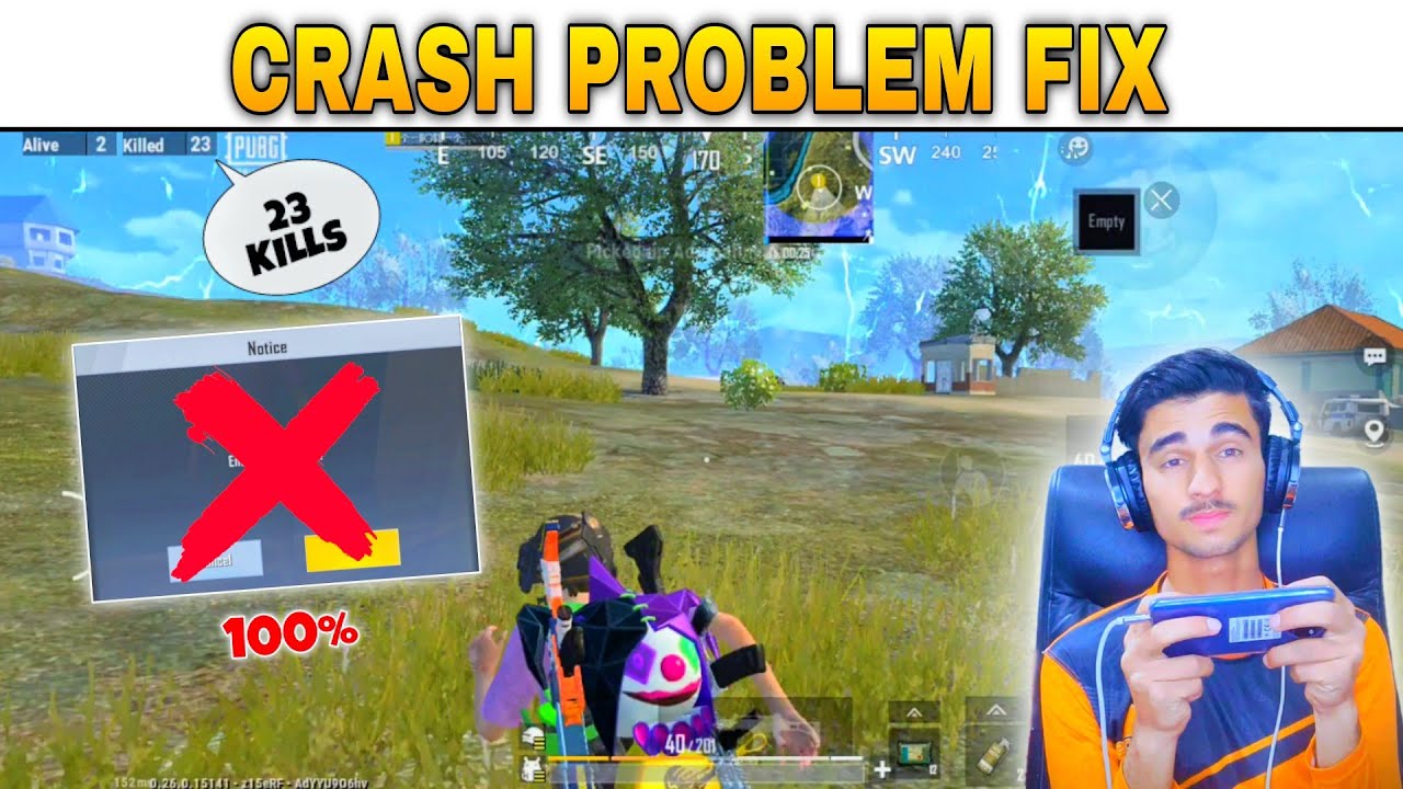 PUBG LITE CRASH PROBLEM FIX | 100% FIX 😱
