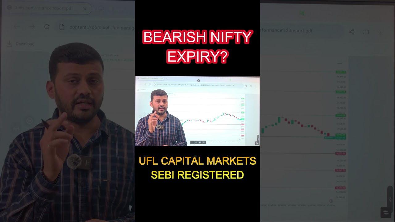🚨 Nifty Tomorrow Analysis | Nifty Expiry Levels | Bearish Nifty Expiry? | Big Fall या Reversal?